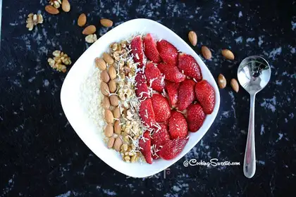 Night breakfast oatmeal