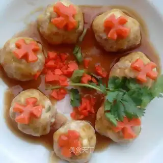 Clean tofu meatballs