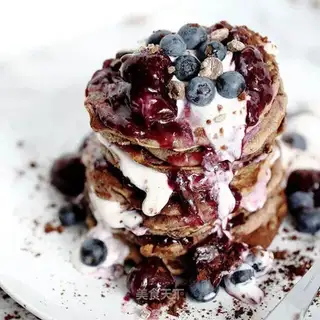 Cherry blueberry chocolate