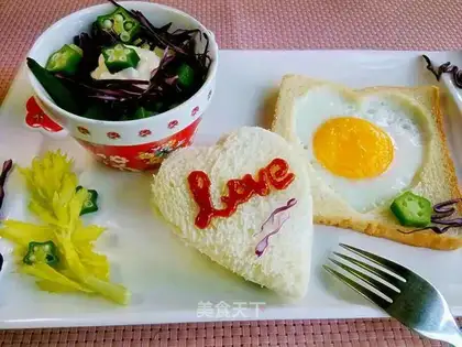 Toast eggs