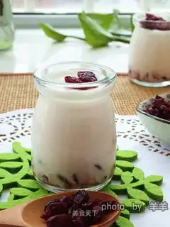 Cranberry yogurt