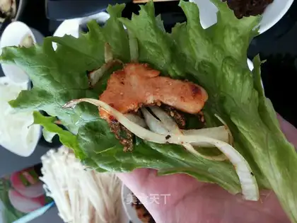 Korean family barbecue
