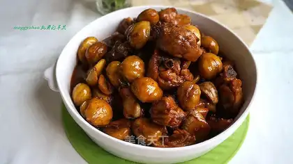 Chestnuts burn chicken legs