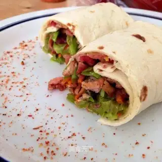 Chicken burrito