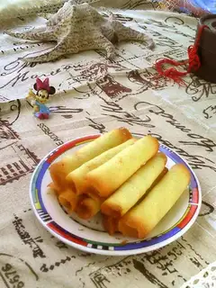 Vanilla roll cookies
