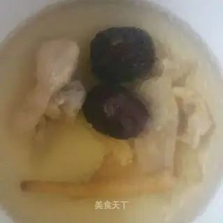 The chicken soup