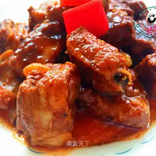 Cheese juice ribs