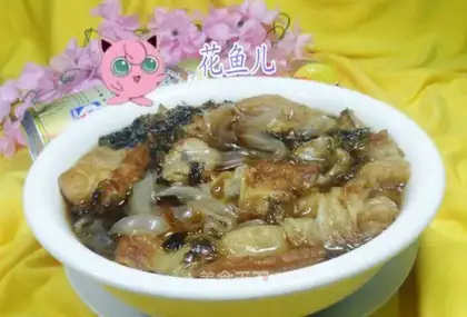 Plum-cracker soup