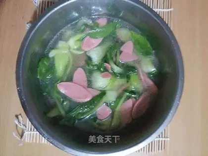 Soccer ham soup in Shanghai