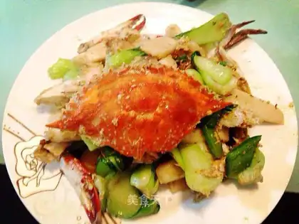 Crab fried cake