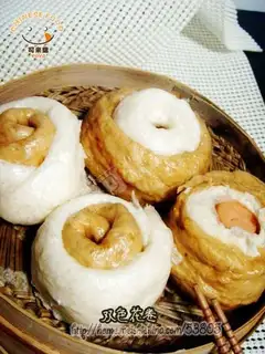 Two-color sausage roll