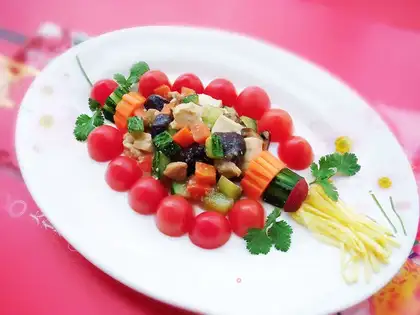 Colorful Palace Lantern Tofu