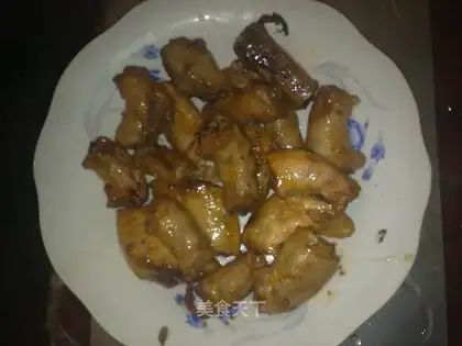 Roast chicken neck