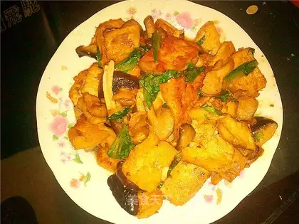 Mushroom tofu
