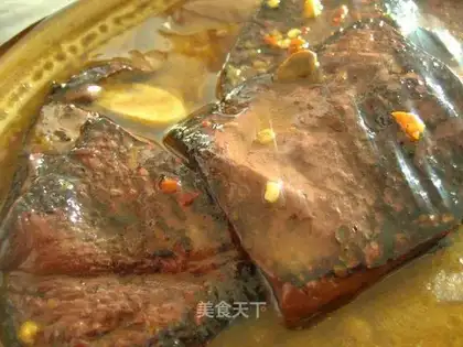 fried pig blood