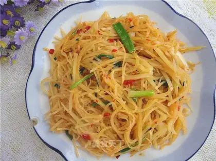 hot and sour potato silk