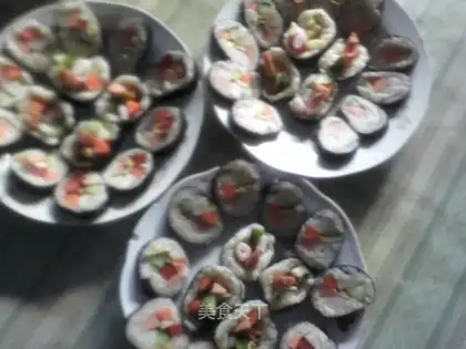 Free seaweed roll