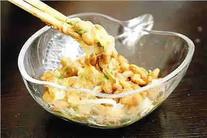 Homemade natto