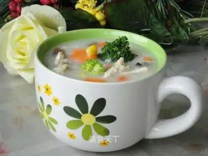 Pastoral seasonal vegetable porridge