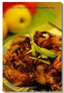 Baked chicken in rice cooker