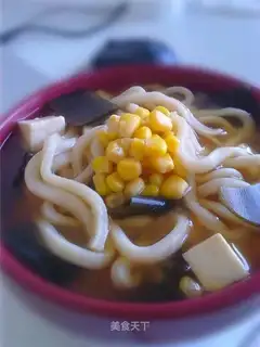 Miso soup udon