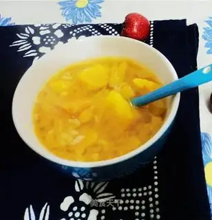 Pumpkin sweet potato porridge