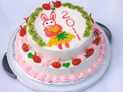 New Year's cake