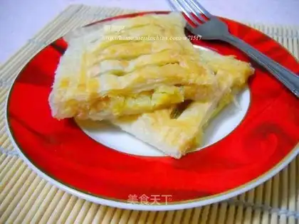Microwave banana pie