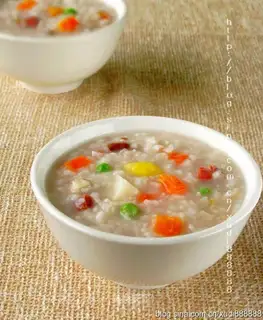 Salty and fresh Laba porridge
