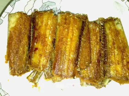 Pan-fried hairtail