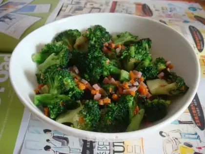 Serve broccoli in soup