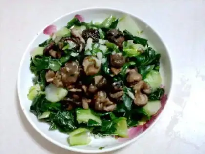 Microwave mushroom rapeseed