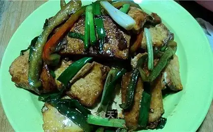 Pan-fried tofu