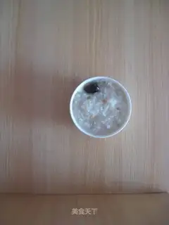 congee with pork and century