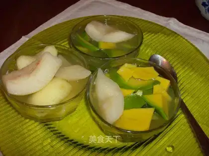 Avocado in syrup