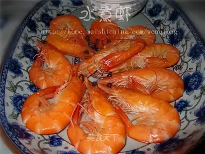 Boiled shrimp
