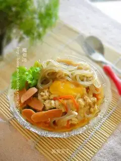 Appetitive sour and spicy potato vermicelli
