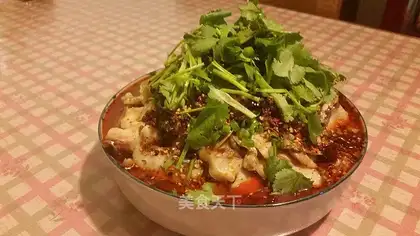 Boiled fish