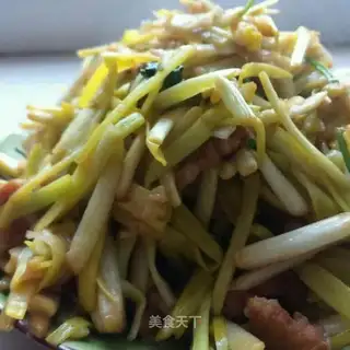 Garlic fried meat