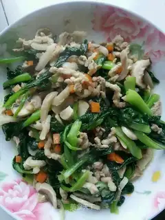 Creamed mushrooms