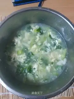 Pickle egg soup