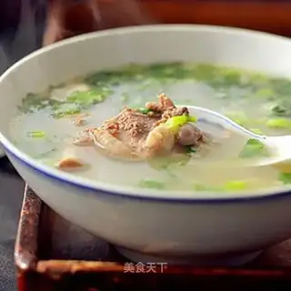 Lamb radish soup