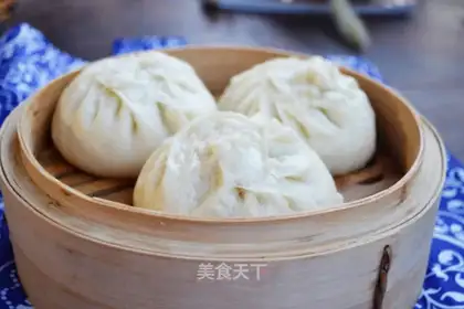 Homemade meat buns
