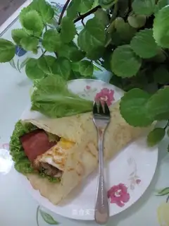 Milk omelet