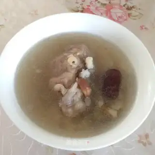 Autumn ribs soup