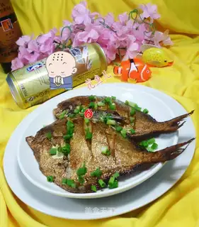 Fried mackerel