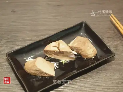 Tea and tofu dry