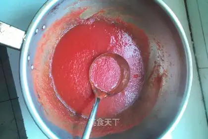 Homemade ketchup
