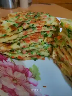 Scribble ham pancakes