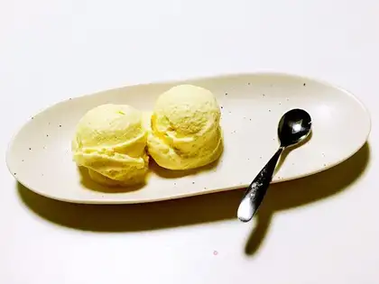 Vanilla ice cream